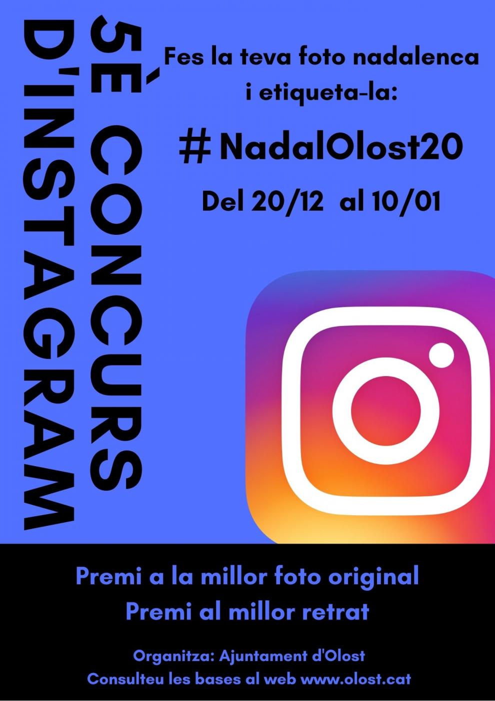 5è Concurs d'Instagram #NadalOlost20
